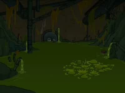 LEELA: A tapeworm! - Futurama
