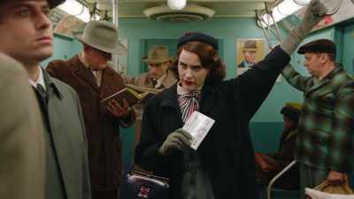 Left of the elevators. - The Marvelous Mrs. Maisel