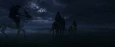 Left rein to go left,
right rein to go right, - The Kid Who Would Be King