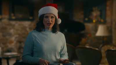 Legend has it there's
actually two ghosts - Christmas at the Holly Hotel