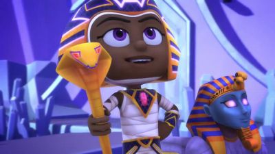 Legend says pharaohs once drew power from the Moon. - PJ Masks