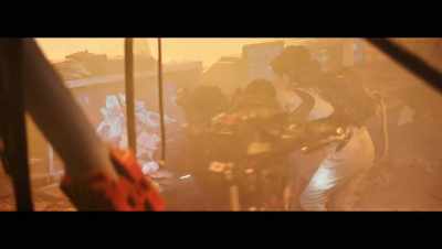 [Lei grunting] - The Wandering Earth