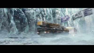 [Lei over PA]
01, 01, collapsed subway station ahead. - The Wandering Earth