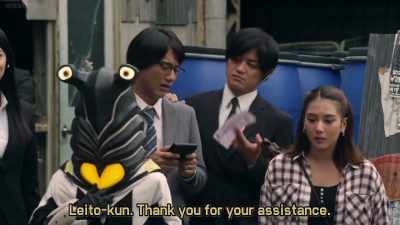 Leito-kun, thanks for your cooperation. - Ultraman Geed the Movie: Connect! The Wishes!!