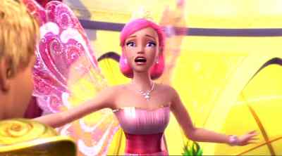 Len, I heard
your horrible scream. - Barbie: A Fairy Secret