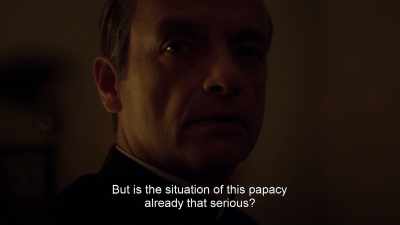 Lenny: As if it were being entrusted to me. - The Young Pope
