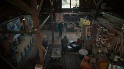 LEON: New painting.
Not quite sure what it is yet. - Evil