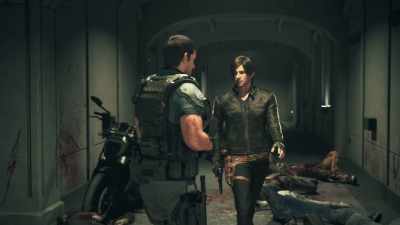 ~ Leon.
~ Sorry I'm late. - Resident Evil: Vendetta