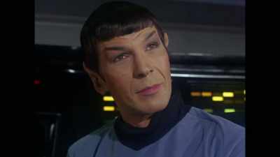 Leonard bouncing off of me
could now dramatically
be internal - For the Love of Spock
