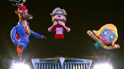 -Leonard is!
-Woo-hoo! - Santa Inc.
