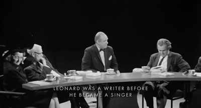 LEONARD: When I get up in the morning, - Marianne & Leonard: Words of Love