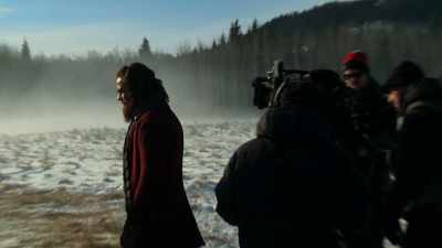 LEONARDO DICAPRIO: WHILE
WORKING ON "THE REVENANT," - Before the Flood