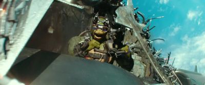 LEONARDO How you doing up there Donnie - Teenage Mutant Ninja Turtles: Out of the Shadows