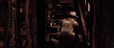 Leone here using the width
of the Techniscope format - Once Upon a Time in the West