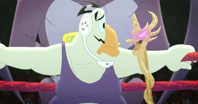 -Leopold?
-(grumbling) - Legend of the Three Caballeros