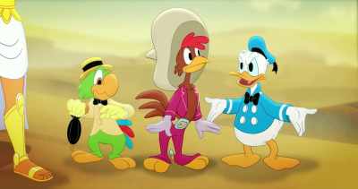 (Leopold screeching) - Legend of the Three Caballeros