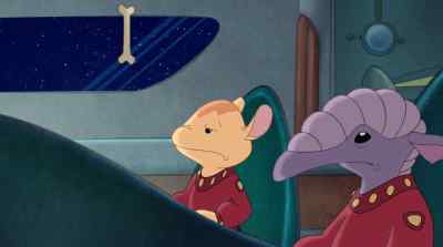 - [Leroy laughs]
- [beeping] - Leroy &amp; Stitch