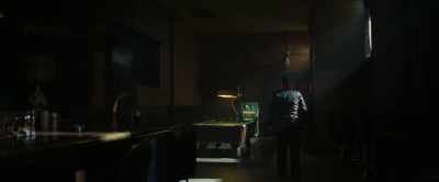 Leroy's private space
owns up half this dump. - The Devil All the Time