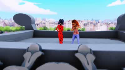 Les gars, vous venez d'assister à un nouvel exploit de ladybug. - Miraculous: Tales of Ladybug & Cat Noir