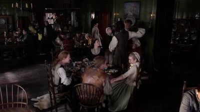 [Lesley] Oh, congratulations.
Great news. - Outlander