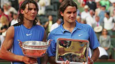 Less than a month later, - Roger Federer: A Champions Journey