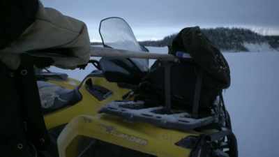 Less than a quarter
mile from my wood lot. - Life Below Zero: Next Generation