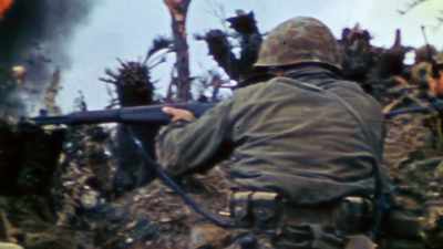 Less than a third of
the Japanese Army is left, - The Pacific War in Color