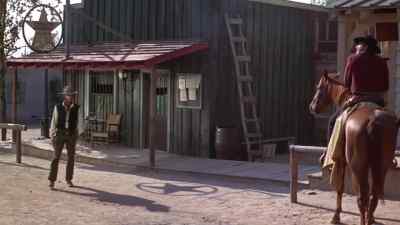 Less than an hour till sundown. - Charro!
