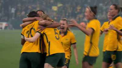 Less than two and a half minutes
on the clock. - Matildas: The World at Our Feet