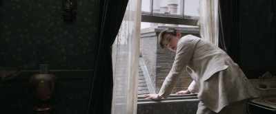[Lestrade grunting] - Enola Holmes