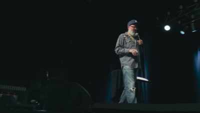 Let America become
a decent place again." - David Cross: Oh Come On