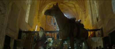 Let anyone who is brave
enough mount this machine. - The Man Who Killed Don Quixote
