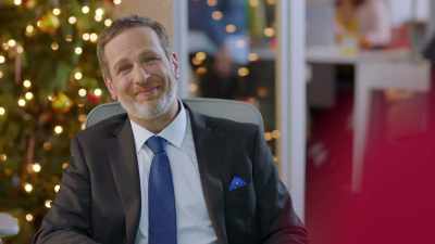 Let me assure you David,
Christy here would be - Mistletoe & Menorahs
