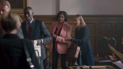 Let your barrister
do the talking, - The Split