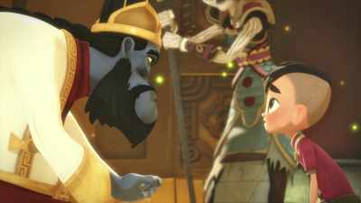 Let me do something.
She needs-- - Gremlins: Secrets of the Mogwai