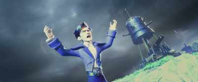Let fire rain down
from the clouds! - Gulliver Returns