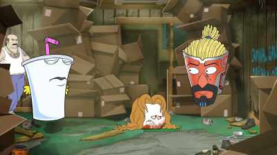 - Let me go!
- Good luck owning - Aqua Teen Forever: Plantasm