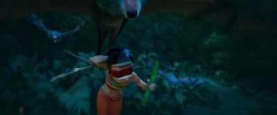 Let me go! I said
I'd share with you! - Ainbo