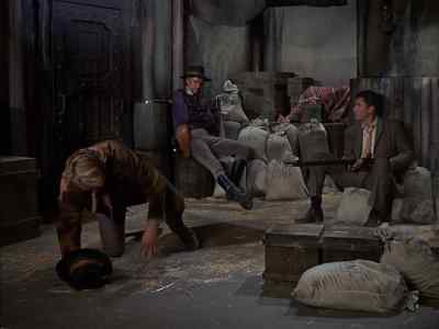 Let him go. If you need a hostage,
one will do as well as two. - The Time Tunnel