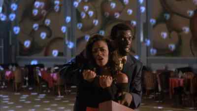 Let her go!
I'll kill her, I swear! - A Rage in Harlem
