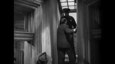 Let me go, let me go. I don't
work here, I don't work here. - Force of Evil