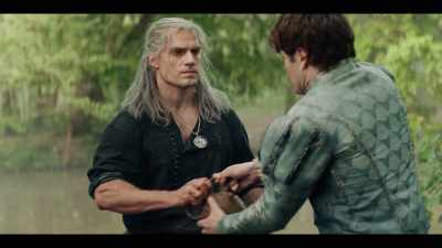 - Let go.
- No! No, let go, you horse's arse! - The Witcher