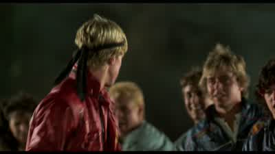 Let go of me! - The Karate Kid