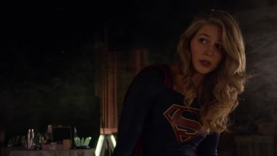 Let go of that rock, - Supergirl