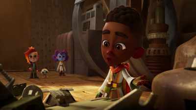 Let go! [screams] - Star Wars: Young Jedi Adventures
