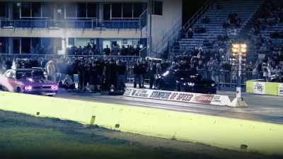 Let go. We're pretty even. - Street Outlaws No Prep Kings Team Attack