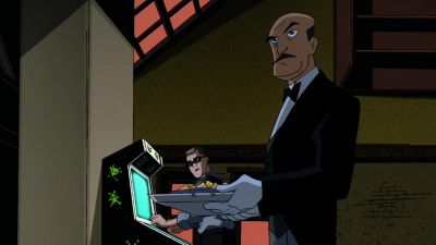 Let me guess.
You're not expecting visitors. - The Batman