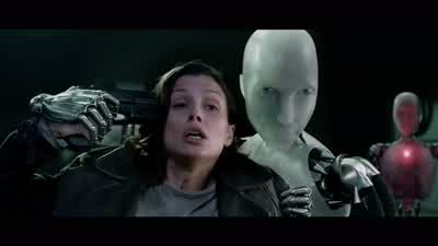 Let her go. - I, Robot