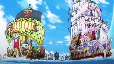 Let me introduce them too!
Bartolomeo the Cannibal and - One Piece: Stampede