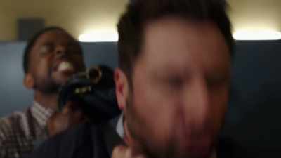 Let it
go. Let it go. Let it go. - Psych 3: This Is Gus